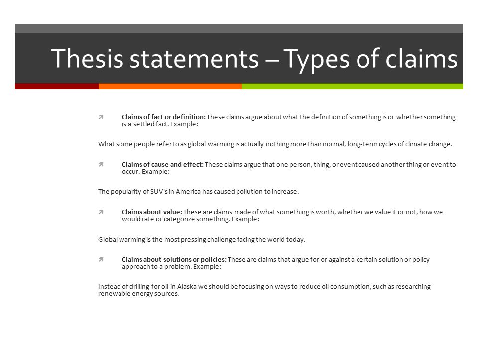 Thesis statement generator for cause and effect essay